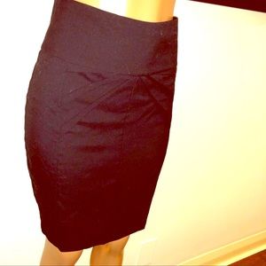 Zara Black Pencil Skirt